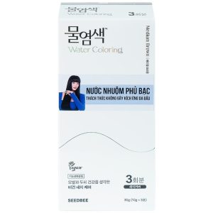 Nước nhuộm phủ bạc - nâu hạt dẻ Seedbee Water Coloring Medium Brown Nbiyan (30g)