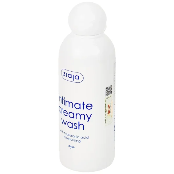 Kem vệ sinh Ziaja Intimate bổ sung Hyaluronic Acid giúp làm sạch, khử mùi hôi cho mọi đối tượng (200ml)