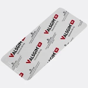 Thuốc Valsgim 80 Agimexpharm điều trị tăng huyết áp, suy tim (2 vỉ x 14 viên)
