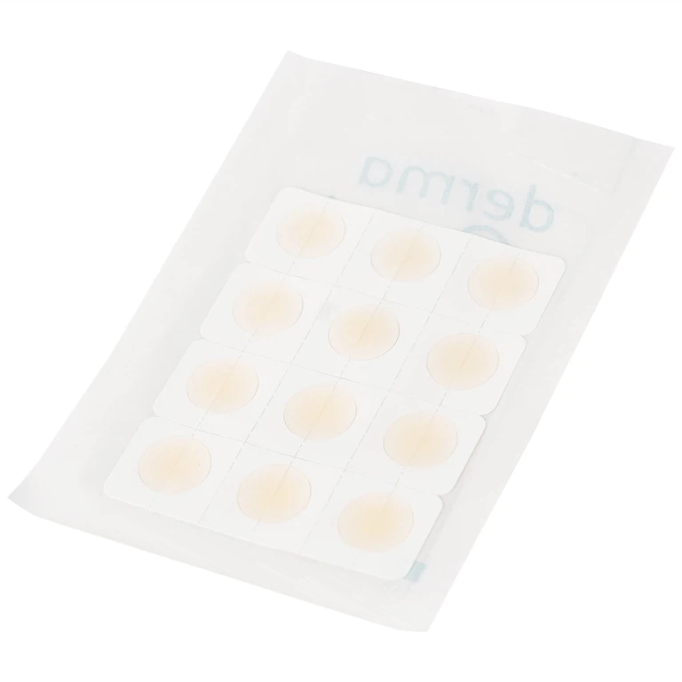 Miếng dán mụn ban ngày DermaAngel Plus hỗ trợ hút dịch mủ, làm lành vết thương nhanh chóng (12 miếng)