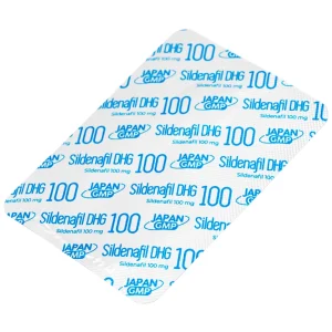 Thuốc Sildenafil DHG 100 điều trị các rối loạn cương dương (1 vỉ x 1 viên)