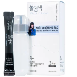 Nước nhuộm phủ bạc - đen tự nhiên Seedbee Water Coloring Natural Black (30g)