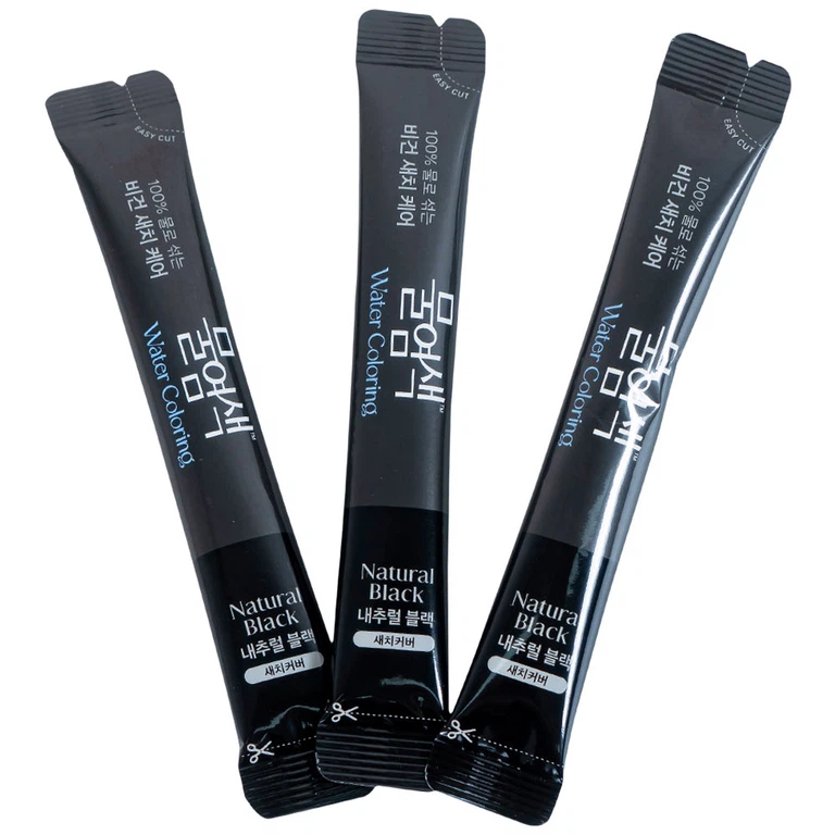 Nước nhuộm phủ bạc - đen tự nhiên Seedbee Water Coloring Natural Black (30g)