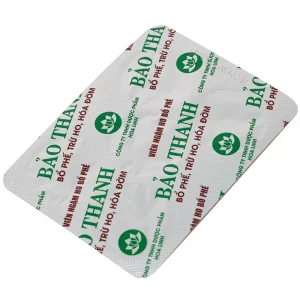 Viên ngậm ho bổ phế Bảo Thanh trừ ho, hoá đờm (20 vỉ x 5 viên)