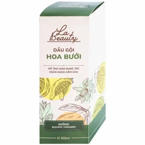 Dầu gội hoa bưởi La Beauty hỗ trợ giảm rụng tóc, ngăn ngừa nấm gàu (300ml)
