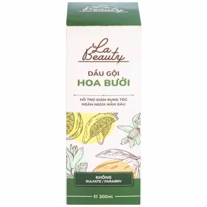 Dầu gội hoa bưởi La Beauty hỗ trợ giảm rụng tóc, ngăn ngừa nấm gàu (300ml)