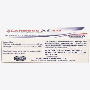Thuốc AlanBoss XL 10 Hasan điều trị các triệu chứng của phì đại tuyến tiền liệt lành tính (3 vỉ x 10 viên)