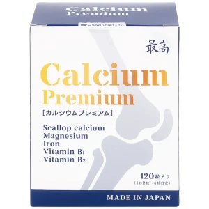 Thực phẩm bảo vệ sức khỏe Calcium Premium JpanWell bổ sung canxi, giảm nguy cơ loãng xương (120 viên)