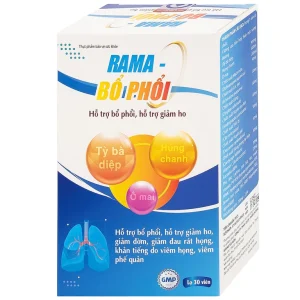 Viên uống Rama Bổ Phổi hỗ trợ bổ phổi, giảm ho (30 viên)