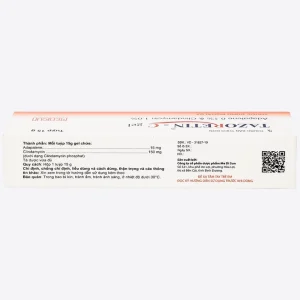 Thuốc bôi ngoài da Tazoretin - C Gel 15g Medisun điều trị tại chỗ mụn trứng cá