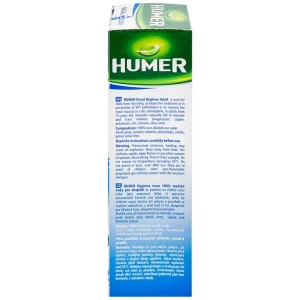 Dung dịch xịt mũi Humer 150 Nose Hygiene Urgo dùng để vệ sinh khoang mũi