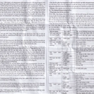 Thuốc Esogas 40mg Bidiphar điều trị kháng tiết acid dạ dày (1 lọ + 1 ống 5ml)