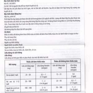 Dung dịch uống Femalto 30ml CPC1HN bổ sung sắt hữu cơ dạng lỏng