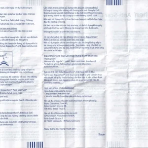 Gel trị sẹo Bepanthen Anti-Scar ngăn ngừa hình thành sẹo đỏ và sẹo lồi (20g)