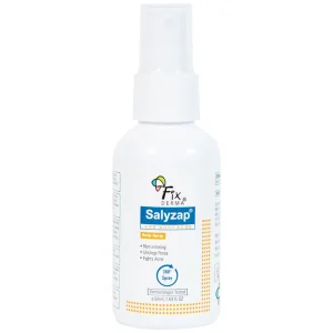 Xịt trị mụn Fixderma Salyzap for Body Acne Body Spray làm thông thoáng lỗ chân lông (50ml)