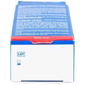 Chai xịt Urgo Spray Lesions Buccales 15ml dùng cho vết thương ở miệng