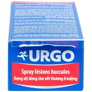 Chai xịt Urgo Spray Lesions Buccales 15ml dùng cho vết thương ở miệng