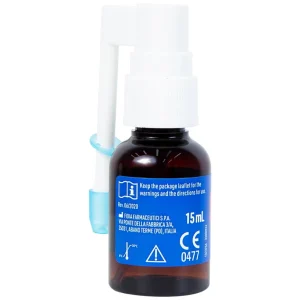 Chai xịt Urgo Spray Lesions Buccales 15ml dùng cho vết thương ở miệng