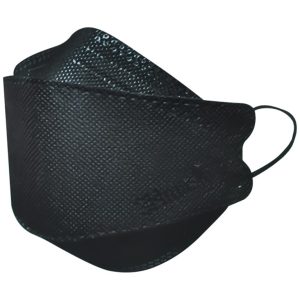 Khẩu trang y tế cao cấp 3Hmask Vĩnh Tiến 4D màu đen hỗ trợ ngăn khói, bụi, kháng khuẩn (20 cái)