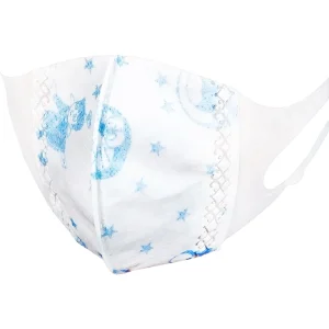 Khẩu trang 3D trẻ em quai vải Swan Mask ngăn giọt bắn, vi khuẩn, khói bụi (10 cái)