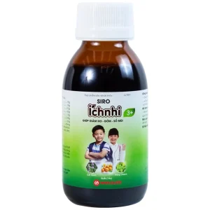 Siro Ích nhi 3+ Nam Dược giúp giảm ho, đờm, sổ mũi (90ml)