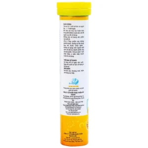 Viên sủi không đường Immune++ Tất Thành tăng cường sức khỏe, nâng cao sức đề kháng cho cơ thể (20 viên)