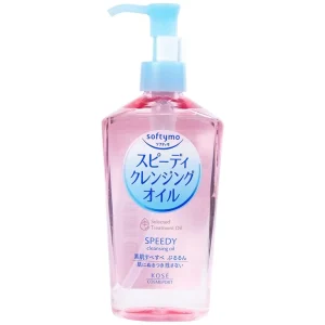 Dầu tẩy trang Softymo Speedy Cleansing Oil Kosé làm sạch nhanh lớp mascara và trang điểm trên da (230ml)