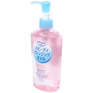 Dầu tẩy trang Softymo Speedy Cleansing Oil Kosé làm sạch nhanh lớp mascara và trang điểm trên da (230ml)