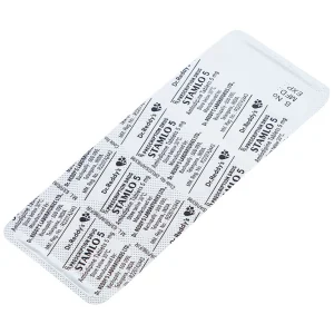 Thuốc Stamlo 5 Dr. Reddy's điều trị tăng huyết áp, đau thắt ngực ổn định mạn tính (2 vỉ x 10 viên)