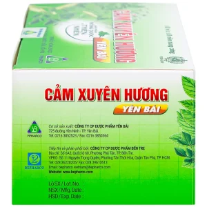 Thuốc Cảm Xuyên Hương Yên Bái điều trị cảm cúm, cảm lạnh (10 vỉ x 10 viên)