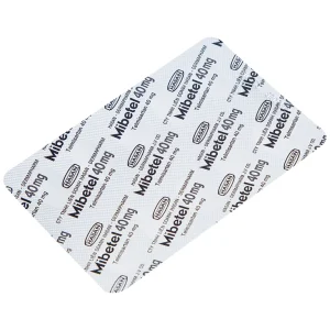 Viên nén Mibetel 40mg Hasan điều trị tăng huyết áp (3 vỉ x 10 viên)