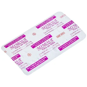 Viên an thần Mimosa OPC dùng cho trường hợp mất ngủ, suy nhược thần kinh (5 vỉ x 10 viên)