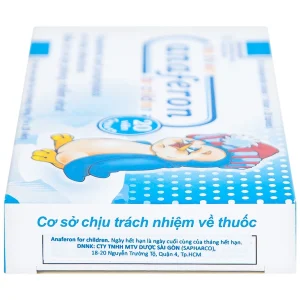 Thuốc Anaferon For Children Materia điều trị và dự phòng nhiễm virus (1 vỉ x 20 viên)
