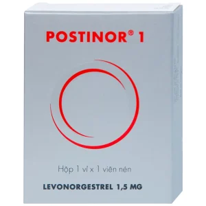 Thuốc Postinor 1 Gedeon dùng tránh thai khẩn cấp trong vòng 72 giờ sau giao hợp (1 viên)