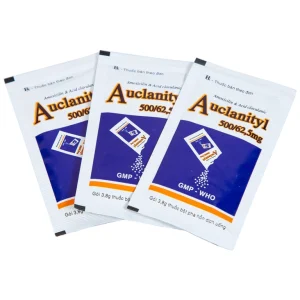 Bột Auclanityl 500/62.5mg Tipharco điều trị nhiễm khuẩn (12 gói x 3,8g)