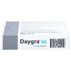 Thuốc Daygra 50 Abbott điều trị rối loạn cương dương (4 viên)