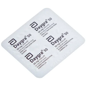 Thuốc Daygra 50 Abbott điều trị rối loạn cương dương (4 viên)