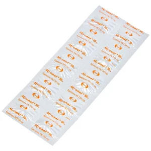 Viên nén Myonal 50mg Eisai cải thiện tăng trương lực cơ và điều trị liệt cứng (3 vỉ x 10 viên)