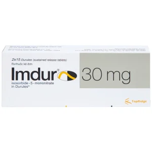 Thuốc Imdur 30mg AstraZeneca điều trị dự phòng đau thắt ngực (2 vỉ x 15 viên)