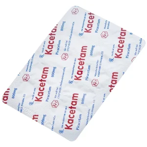 Viên nén Kacetam 800mg Khapharco điều trị rung giật cơ có nguồn gốc vỏ não, thiếu máu não (10 vỉ x 10 viên)