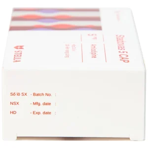 Thuốc Stadovas 5 CAP Stella điều trị tăng huyết áp, đau thắt ngực mạn tính ổn định (3 vỉ x 10 viên)