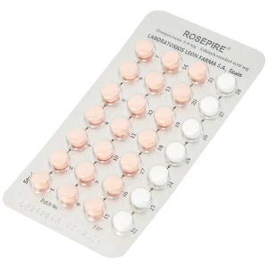 Thuốc Rosepire 3mg/0,02mg Exeltis tím dùng để tránh thai (1 vỉ x 28 viên)