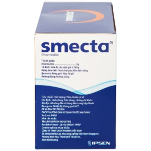Thuốc bột pha hỗn dịch uống Smecta vị cam điều trị tiêu chảy (30 gói x 3g)