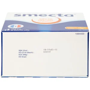 Thuốc bột pha hỗn dịch uống Smecta vị cam điều trị tiêu chảy (30 gói x 3g)