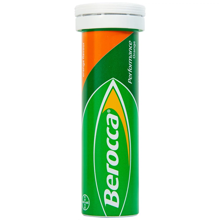 Viên sủi Berocca Bayer bổ sung vitamin và khoáng chất (10 viên)