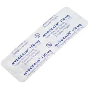 Viên nén Mydocalm 150 Gedeon điều trị sự tăng trương lực cơ xương (3 vỉ x 10 viên)
