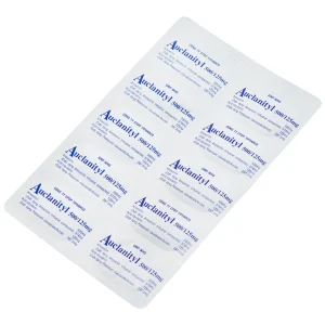 Thuốc Auclanityl 500/125mg Tipharco điều trị nhiễm khuẩn (2 vỉ x 10 viên)