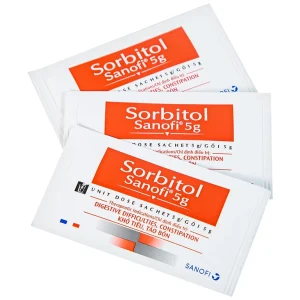Thuốc bột Sorbitol Sanofi 5g điều trị triệu chứng táo bón, khó tiêu (20 gói x 5g)