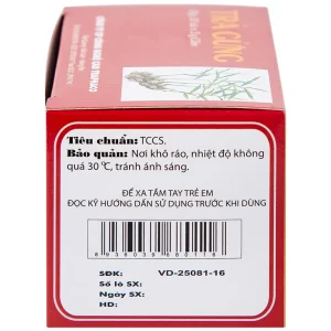 Trà Gừng Traphaco điều trị đau bụng do lạnh, đầy trướng, không tiêu (10 gói x 3g)