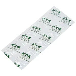 Viên nhai Air-X hương bạc hà chống đầy hơi và chướng bụng (10 vỉ x 10 viên)